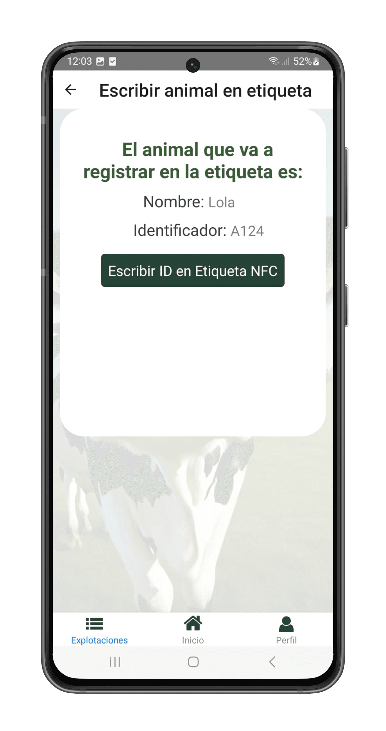 Identificación NFC